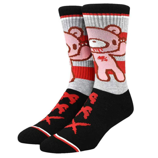 Gloomy Bear - Color Block Crew Socks - Bioworld