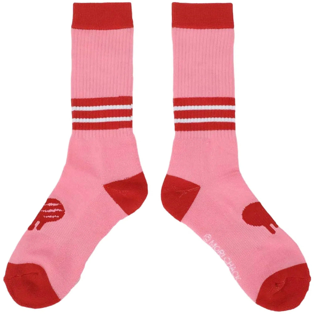 Gloomy Bear - "Pity & Gloomy" Peak-a-Boo Crew Socks (Embroidered) - Bioworld