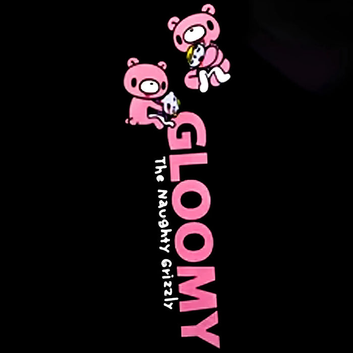 Gloomy the Naughty Grizzly - Men's Black Pajama Pants - Bioworld