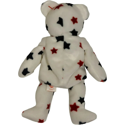 Glory the America Bear Plush (8.5") - Ty - Original Beanie Babies Series - (1997)