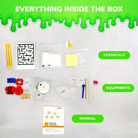 Glow in the Dark Science Lab - STEM Science Experiment Educational Toy Kit - Smartivity
