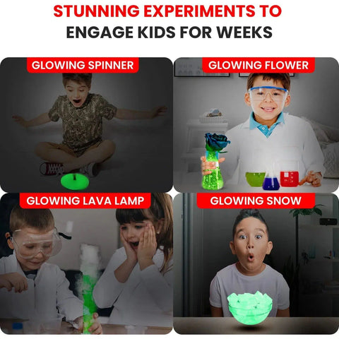 Glow in the Dark Science Lab - STEM Science Experiment Educational Toy Kit - Smartivity