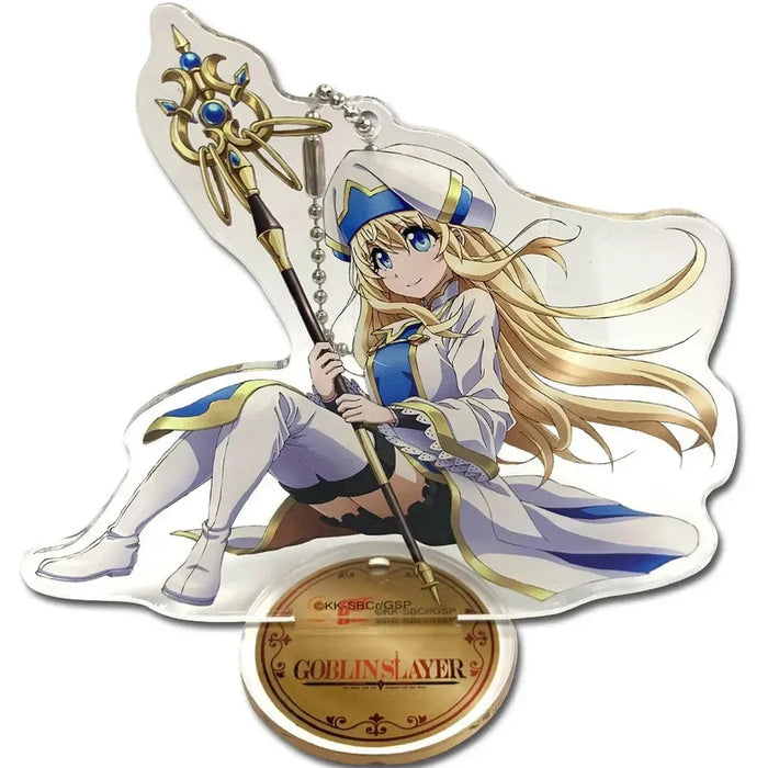 Goblin Slayer - Priestess Standee Figure Keychain (4", Acrylic) - Great Eastern Entertainment