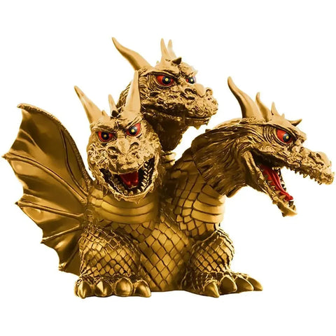 Godzilla [Ghidorah, the Three-Headed Monster] - Golden 1964 Version of King Ghidorah Figure (4.7