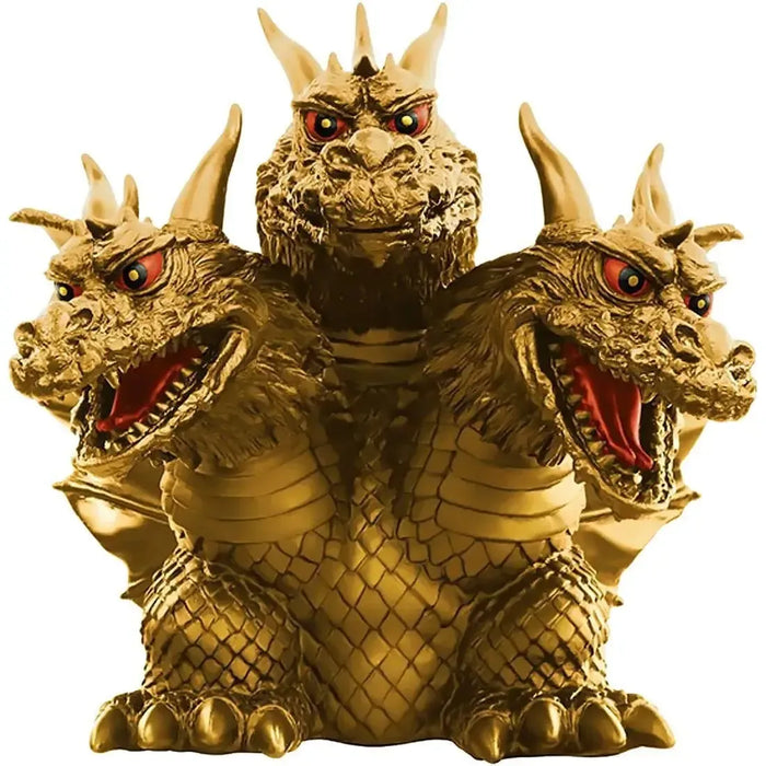Godzilla [Ghidorah, the Three-Headed Monster] - Golden 1964 Version of King Ghidorah Figure (4.7") - Bandai Spirits [Banpresto] - Toho Monster Series (A)