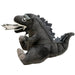 Godzilla - Sitting Black & White Godzilla Plush with Zipper Mouth (8.5") - Quantum Mechanix - Zipper Mouth Series, PREVIEWS Exclusive Edition