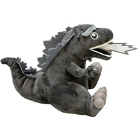 Godzilla - Sitting Black & White Godzilla Plush with Zipper Mouth (8.5") - Qu...- Image 5