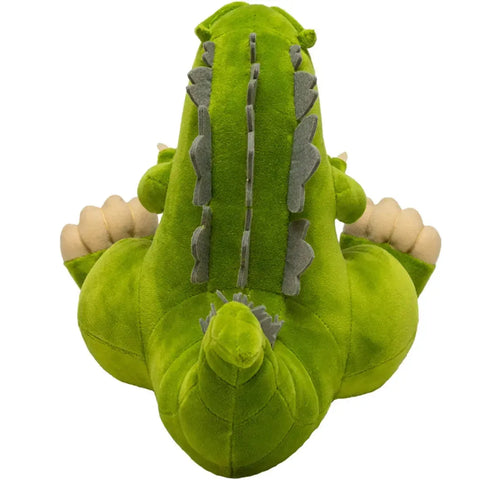 Godzilla - Sitting Bright Green Godzilla Plush with Zipper Mouth (8.5