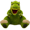 Godzilla - Sitting Bright Green Godzilla Plush with Zipper Mouth (8.5