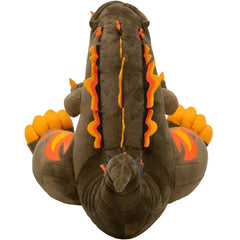 Godzilla - Sitting Burning Godzilla Plush with Zipper Mouth (8.75") - Quantum Mechanix - Zipper Mouth Series, PREVIEWS Exclusive Edition