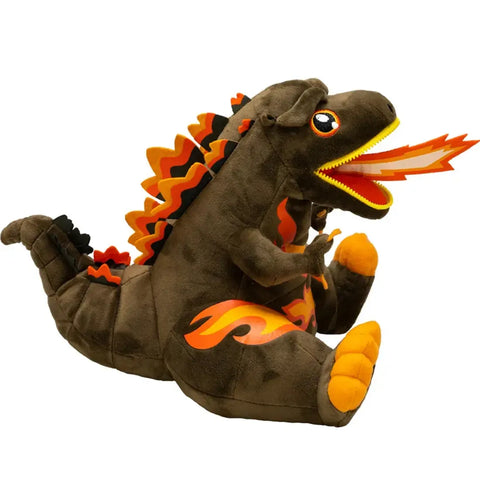 Godzilla - Sitting Burning Godzilla Plush with Zipper Mouth (8.75