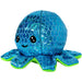 Goffa - Shiny Blue Octopus Small Toy Plush (2.5") - Goffa