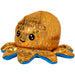 Goffa - Shiny Orange Octopus Small Toy Plush (2.5") - Goffa