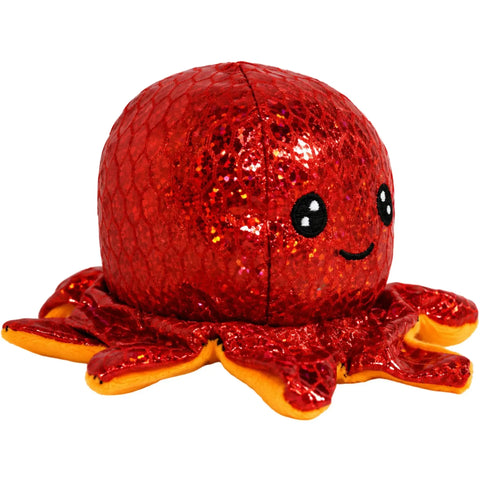 Goffa - Shiny Red Octopus Small Toy Plush (2.5