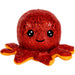Goffa - Shiny Red Octopus Small Toy Plush (2.5") - Goffa