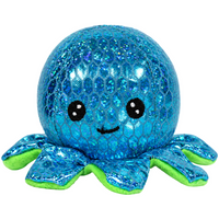Goffa - Shiny Blue Octopus Small Toy Plush (2.5