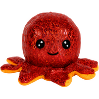 Goffa - Shiny Red Octopus Small Toy Plush (2.5