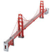 Golden Gate Bridge 3D Figure Model Kit (1:7535 Scale, Steel, Moderate Difficulty) - Fascinations - Metal Earth Premium Series - (2023)