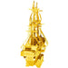 Golden Hind Ship Figure Model Kit (Steel, Moderate Difficulty) - Fascinations - Metal Earth Series - (2022)