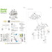 Golden Hind Ship Figure Model Kit (Steel, Moderate Difficulty) - Fascinations - Metal Earth Series - (2022)