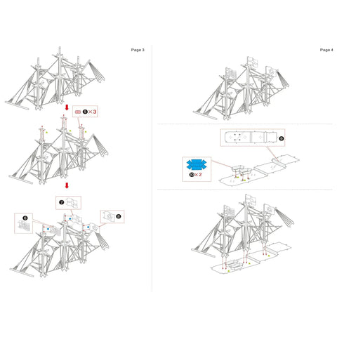 Golden Hind Ship Figure Model Kit (Steel, Moderate Difficulty) - Fascinations - Metal Earth Series - (2022) - Image 8