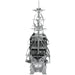 Golden Hind Ship Figure Model Kit (Steel, Moderate Difficulty) - Fascinations - Metal Earth Series - (2023)