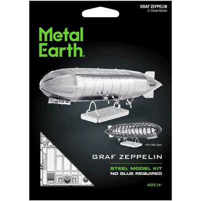 Graf Zeppelin Airship Figure Model Kit (Steel, Moderate Difficulty) - Fascinations - Metal Earth Series - (2022)