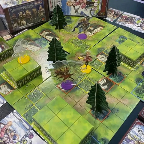 Granblue Fantasy: Djeeta Starter Set - Team-Based Anime Board Game for Family, and Adults (2 Players, Ages 14+) - Japanime Games