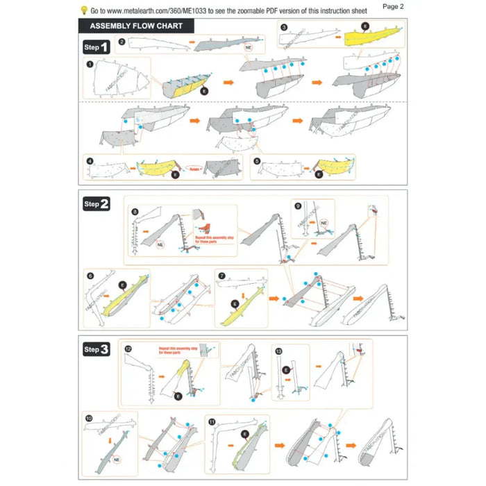 Grasshoppers Figure Model Kit (Steel, Moderate Difficulty) - Fascinations - Metal Earth Series