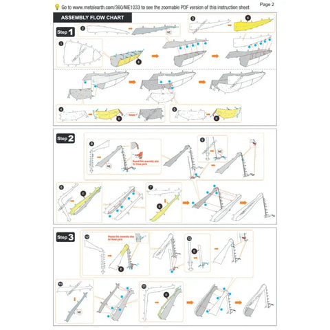 Grasshoppers Figure Model Kit (Steel, Moderate Difficulty) - Fascinations - Metal Earth Series
