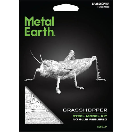 Grasshoppers Figure Model Kit (Steel, Moderate Difficulty) - Fascinations - Metal Earth Series