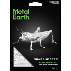Grasshoppers Figure Model Kit (Steel, Moderate Difficulty) - Fascinations - Metal Earth Series