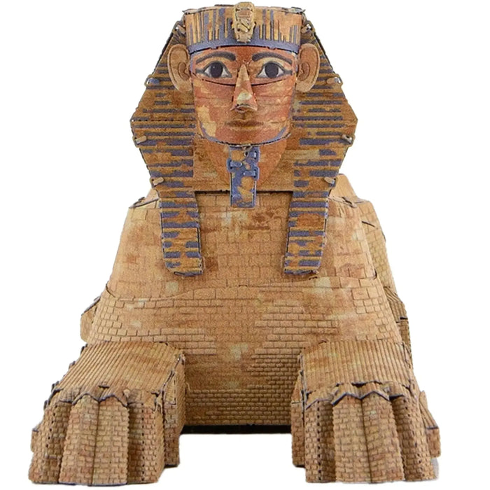 Great Sphinx of Giza (Colored) Landmark 3D Figure Model Kit (1:405 Scale, Steel, Moderate Difficulty) - Fascinations - Metal Earth Series - (2023)