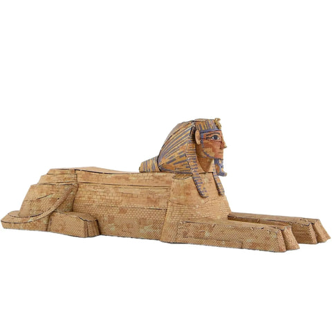 Great Sphinx of Giza (Colored) Landmark 3D Figure Model Kit (1:405 Scale, Steel, Moderate Difficulty) - Fascinations - Metal Earth Series - (2023) - Image 6