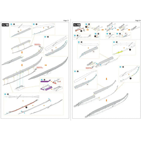 Greek Trireme Ship Figure Model Kit (1:202 Scale, Steel, Expert Difficulty) - Fascinations - Metal Earth Premium Series