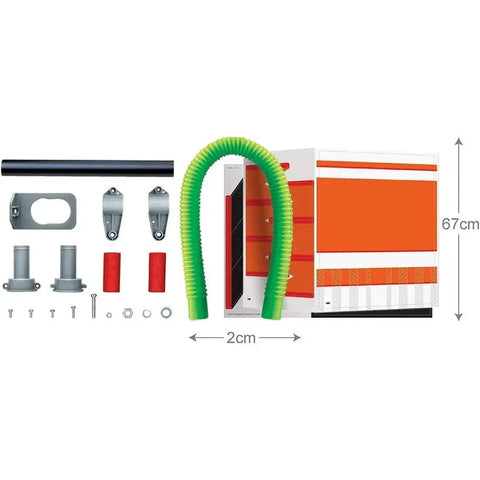 Green Science: Green Rocket - Rocket Launcher Educational Science STEAM Building Kit - 4M
