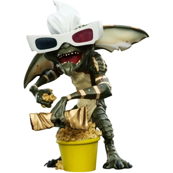 Gremlins - Stripe at the Movies with 3D Glasses & Popcorn Figure (4.9", Limited Edition) - Weta Workshop - Mini Epics Series (4), Walmart Exclusive Edition