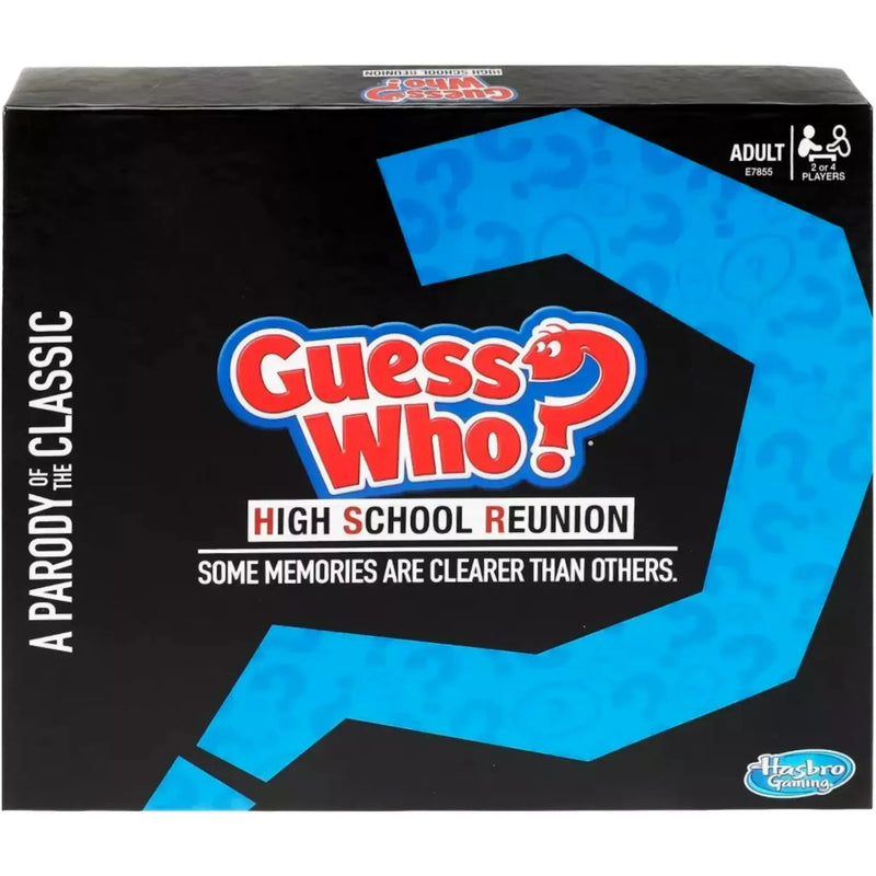 Guess Who?: High School Reunion - Party Humor Board Game for Adults (2 or 4 Players, Ages 18+) - Hasbro