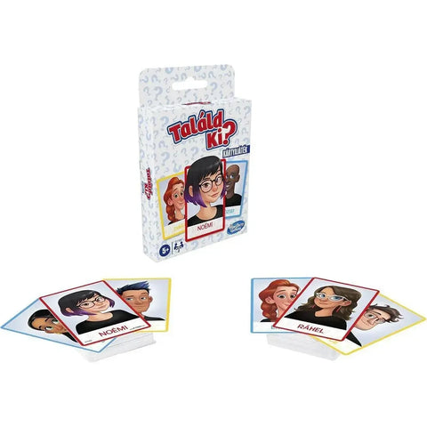 Guess Who? - Social Deduction Abstract Card Game for Family, Adults, and Children (2 Players, Ages 5+) - Hasbro Gaming