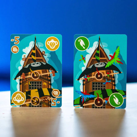 Guns or Treasure: Parrots and Monkeys - Card Game Expansion