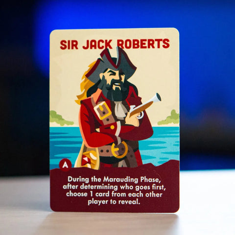 Guns or Treasure - Party Pirate Card Game for Family, Adults & Children (2-6 Players, Ages 8+)