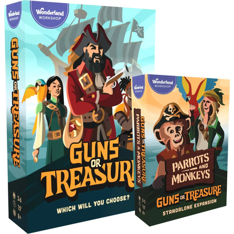Guns or Treasure - Party Pirate Card Game for Family, Adults & Children (2-6 Players, Ages 8+) - Image 25
