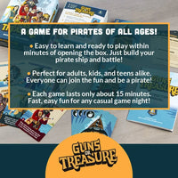 Guns or Treasure - Party Pirate Card Game for Family, Adults & Children (2-6 ...- Image 5
