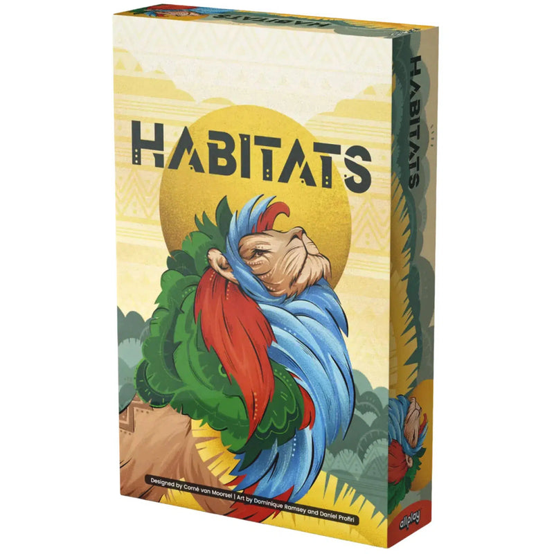 Habitats - Tile Placement Wildlife Board Game for Family, and Adults (1-5 Players, Ages 11+) - Allplay