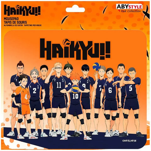 Haikyu!! - Karasuno High Team Lineup Mousepad (9.25