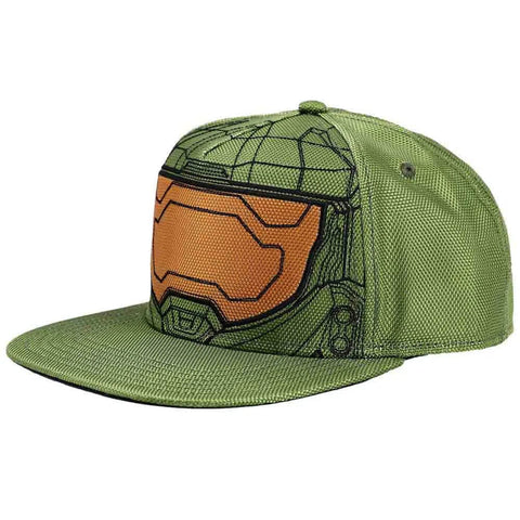 Halo Infinite - Master Chief Snapback Hat (Flat Bill) - Bioworld