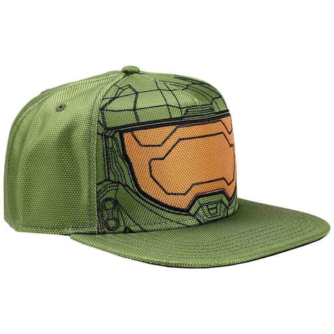 Halo Infinite - Master Chief Snapback Hat (Flat Bill) - Bioworld