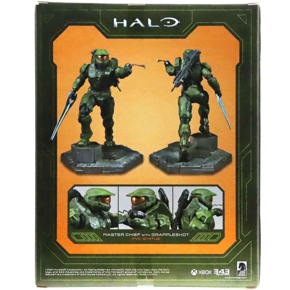 Halo: Infinite - Master Chief with Grappleshot Statue - Dark Horse - 10" PVC
