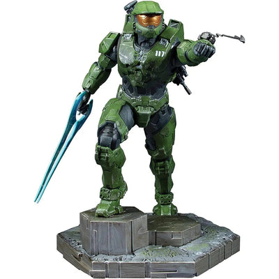 Halo: Infinite - Master Chief with Grappleshot Statue Figure (10