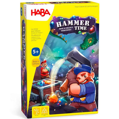 Hammer Time - Dexterity Fantasy Board Game for Adults, Family, and Children (2-4 Players, Ages 5+) - HABA